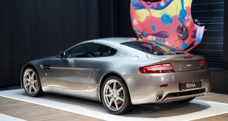 Aston martin V8 Vantage 4.3 380cv | Bo�te manuelle Tungsten Silver Jantes 19�� Si�ge  occasion � Saint Michel Sur orge - photo n�3